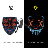 Halloween Purge LED Mask