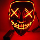 Halloween Purge LED Mask