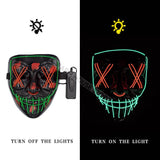 Halloween Purge LED Mask