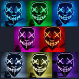 Halloween Purge LED Mask