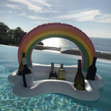 Inflatable Pool Float Tray for Drinks and Food