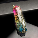 Chakra Quartz Necklace