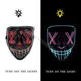 Halloween Purge LED Mask