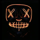 Halloween Purge LED Mask