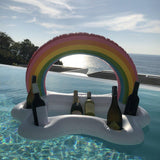 Inflatable Pool Float Tray for Drinks and Food