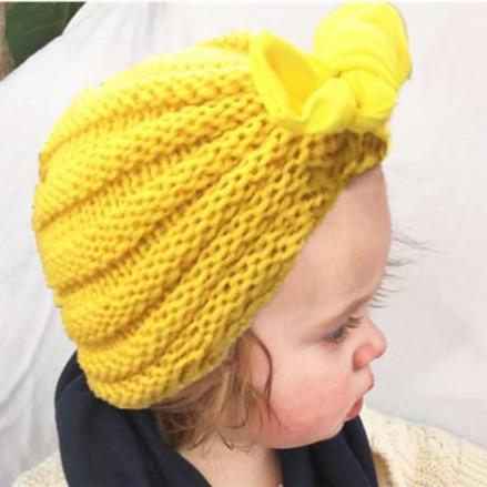 Bowknot Turban Beanie
